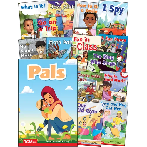 Decodable Books Grade 1 Set 1: 15-Book Set - Hardcover