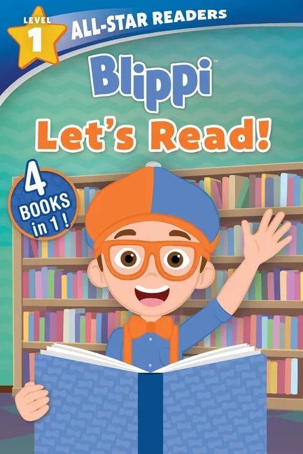 Blippi: Let's Read!: 4 Books in 1! - Paperback