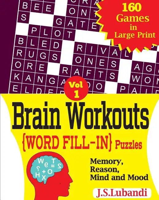 Brain Workouts (WORD FILL-IN) Puzzles - Paperback