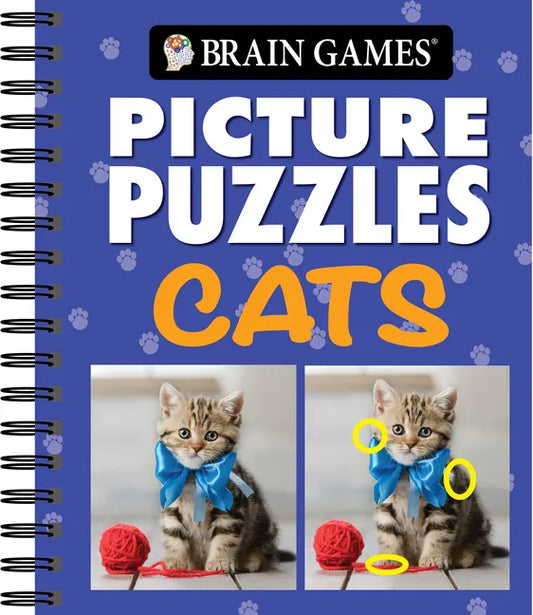 Brain Games - Picture Puzzles: Cats - Spiral