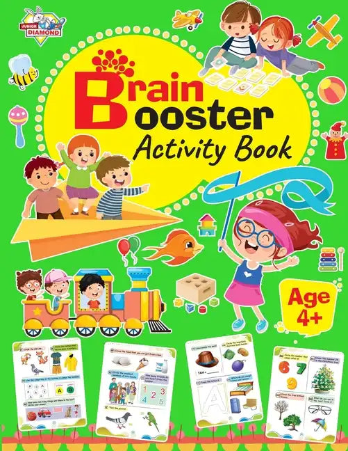 Brain Booster Activity Book - Age 4 - Paperback