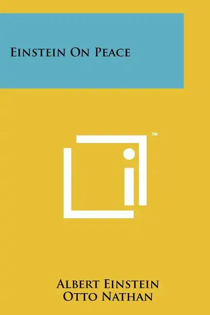 Einstein On Peace - Paperback