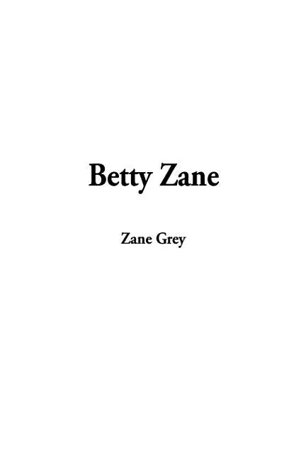 Betty Zane - Hardcover