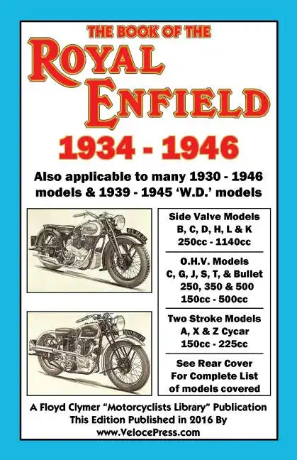 Book of the Royal Enfield 1934-1946 - Paperback