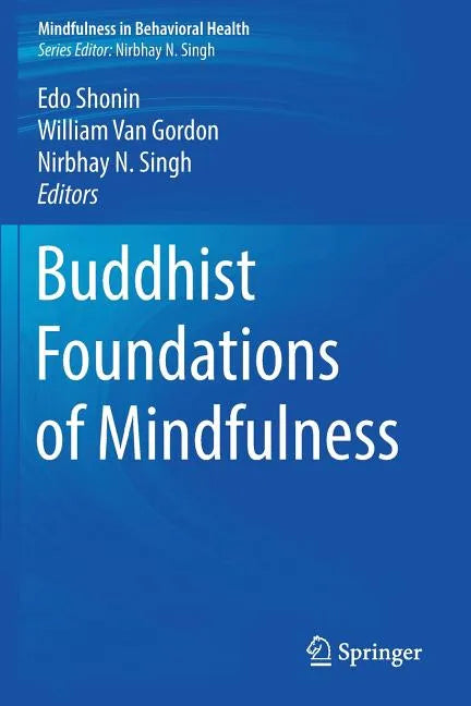Buddhist Foundations of Mindfulness - Paperback