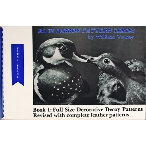 Blue Ribbon Pattern Series: Full Size Decorative Decoy Patterns - Paperback