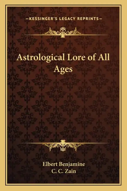 Astrological Lore of All Ages - Paperback
