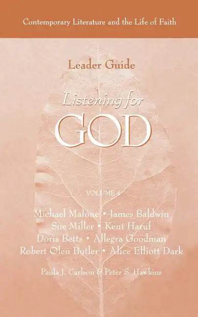 Listening for God Ldr Vol 4 - Paperback