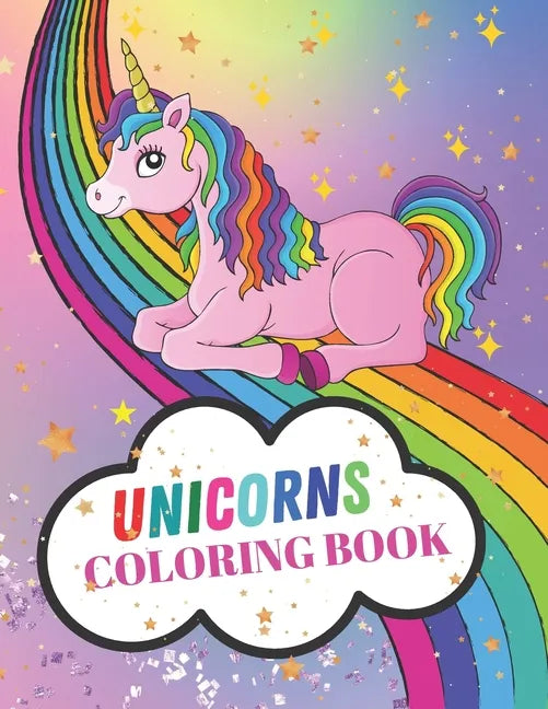 Unicorn Coloring Book: 8.5" x 11" 120 Pages Unicorns Coloring and Activity Book For Kid - Paperback