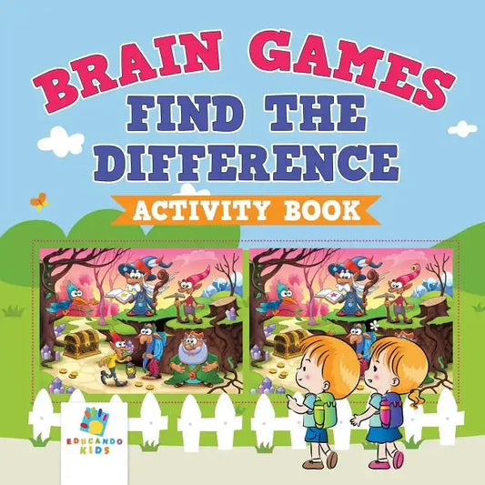 Brain Games Find the Difference Activity Book - Paperback