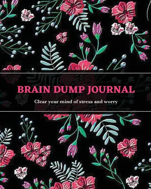 Brain Dump Journal: Daily Write & List Ideas, Goals, & Thoughts, Clear Your Mind & Head Of Things By Journaling, Notebook - Paperback