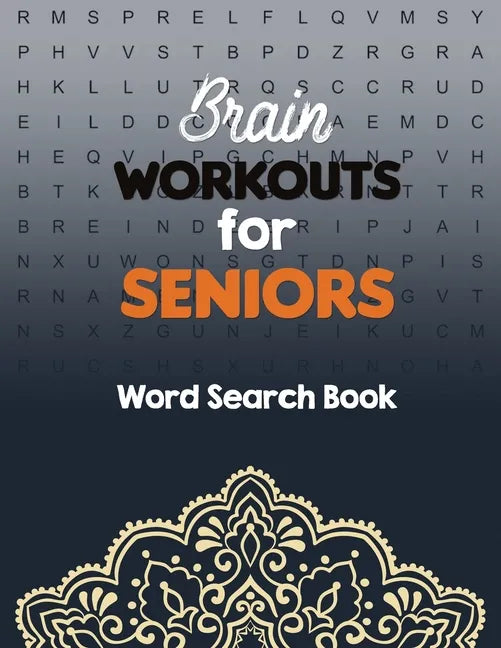 Brain Workouts for Seniors: Word Search Book Easy-to-see Full Page Seek and Circle Word Searches, Brian game book for seniors in this Christmas Gi - Paperback