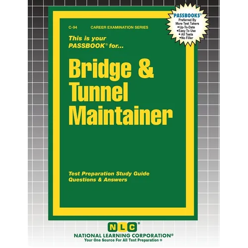 Bridge & Tunnel Maintainer - Paperback