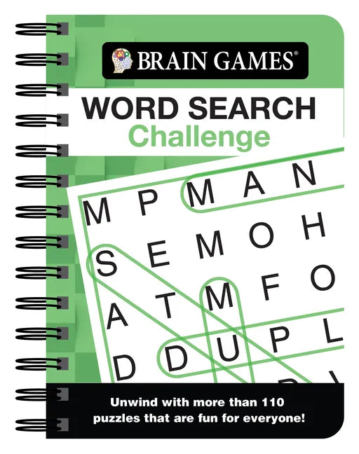 Brain Games - To Go - Word Search Challenge - Spiral