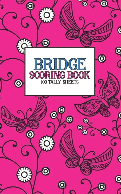 Bridge Scoring Book: 100 Tally Sheets - Paperback