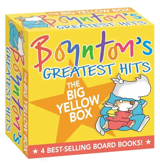 Boynton's Greatest Hits the Big Yellow Box (Boxed Set): The Going to Bed Book; Horns to Toes; Opposites; But Not the Hippopotamus - Boxed Set