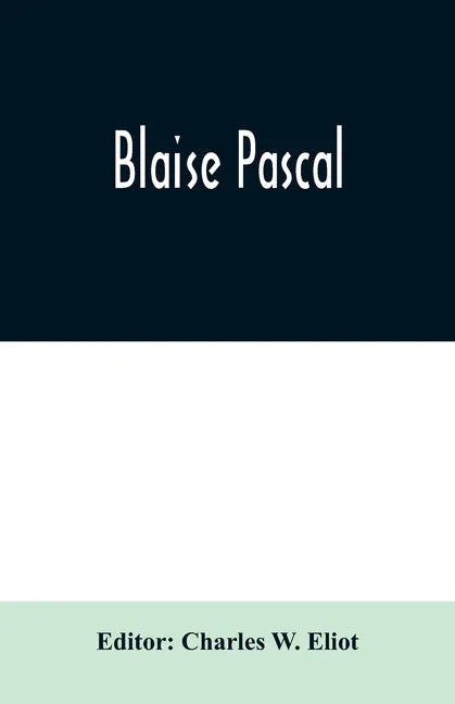 Blaise Pascal - Paperback