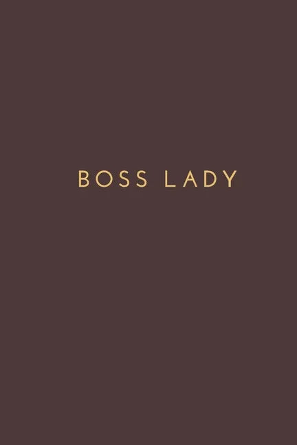 Boss Lady: office note, gift for boss lady - Paperback