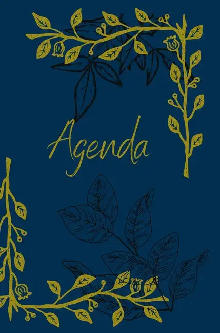 Botanical Planner: A weekly organizational agenda. - Hardcover