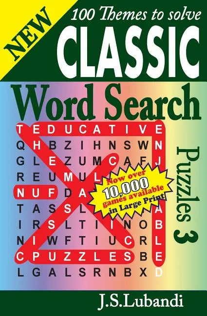 New Classic Word Search Puzzles 3 - Paperback