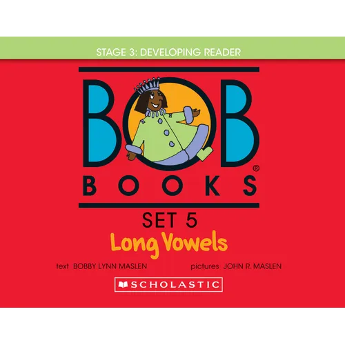 Bob Books - Long Vowels Hardcover Bind-Up Phonics, Ages 4 and Up, Kindergarten, First Grade (Stage 3: Developing Reader) - Hardcover