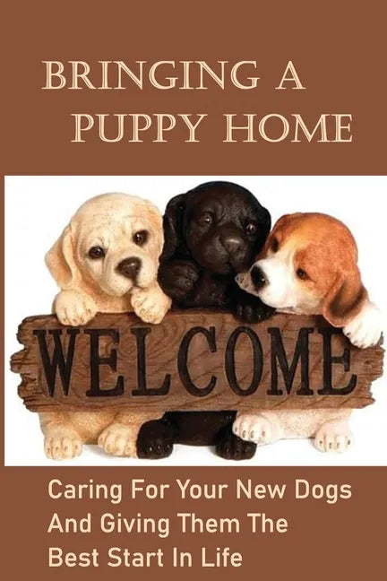 Bringing A Puppy Home: Caring For Your New Dogs And Giving Them The Best Start In Life: Raise The Perfect Dog - Paperback