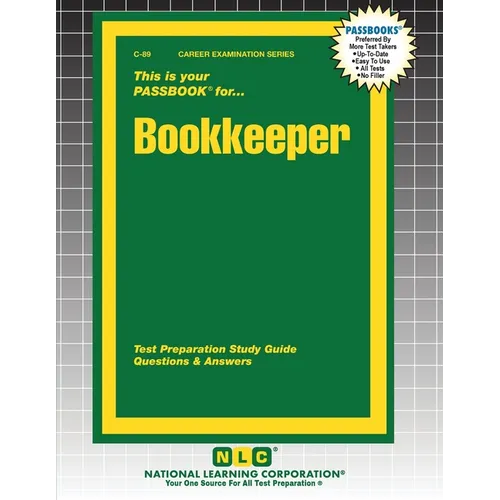 Bookkeeper - Paperback