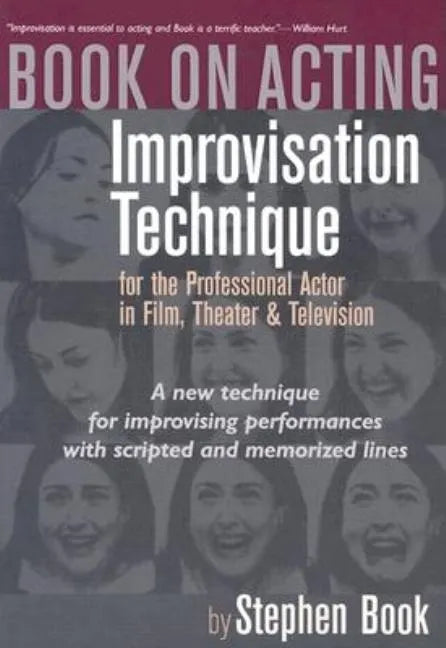 Book on Acting: Improvising Acting While Speaking Scripted Lines - Paperback
