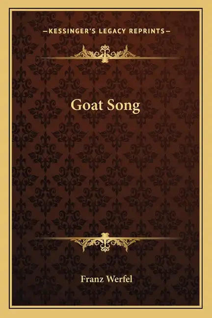 Goat Song - Paperback