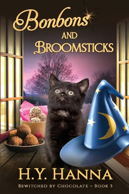 Bonbons and Broomsticks (LARGE PRINT): Bewitched By Chocolate Mysteries - Book 5 - Paperback