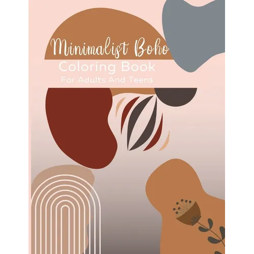 Boho Coloring Book: For Adults and Teens - Paperback