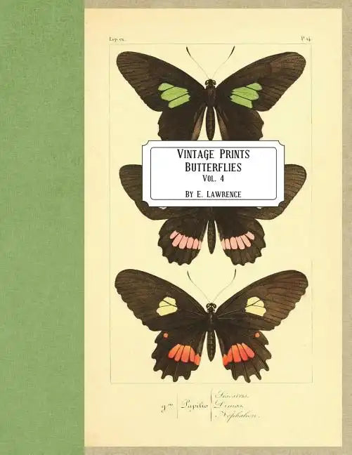 Vintage Prints: Butterflies: Vol. 4 - Paperback