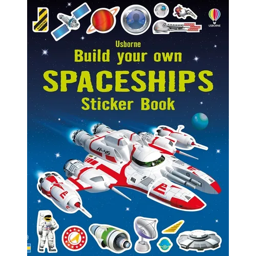Build Your Own Spaceships Sticker Book - Paperback