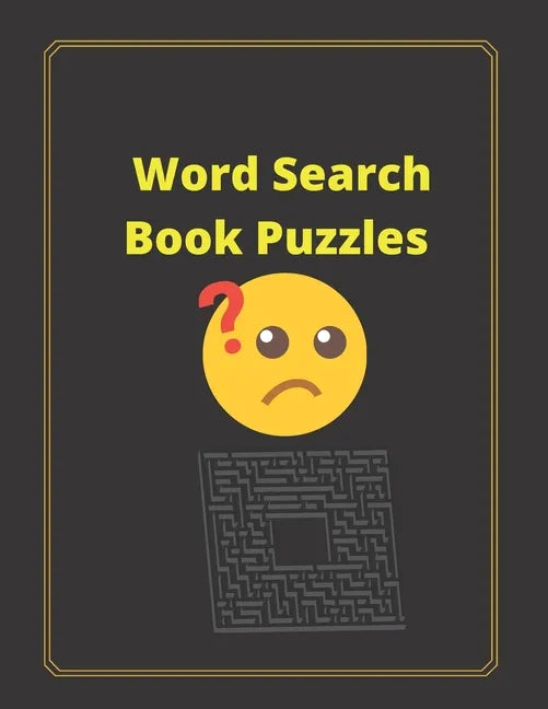Word Search Book Puzzles: 8.5 x 11 inches Crossword Puzzle Book, Sudoku Puzzle Book, Jumbles games - Paperback