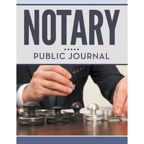 Notary Public Journal - Paperback