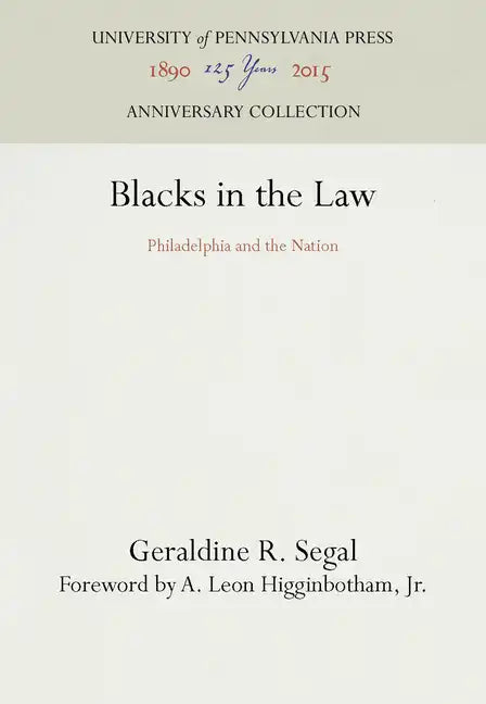Blacks in the Law - Hardcover