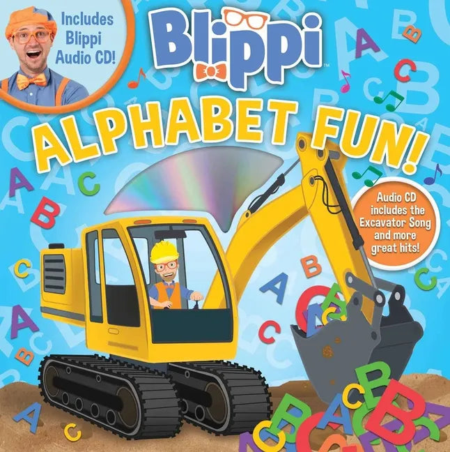 Blippi: Alphabet Fun! [With Audio CD] - Paperback