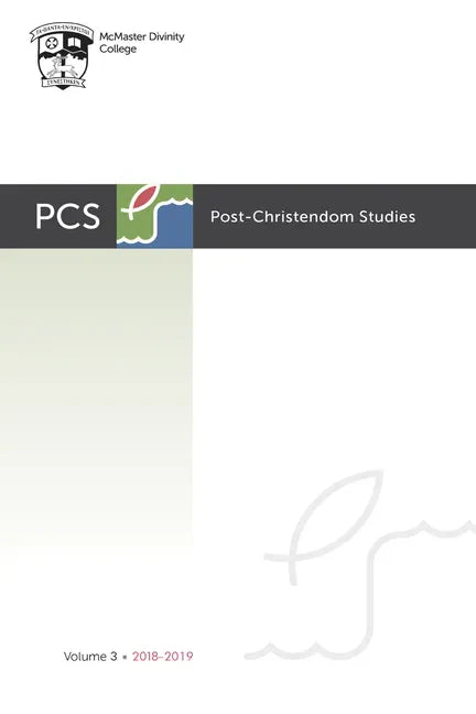 Post-Christendom Studies: Volume 3 - Hardcover