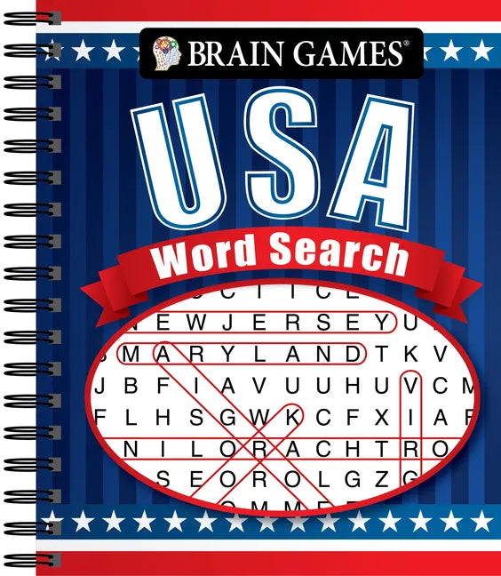 Brain Games - USA Word Search (#4): Volume 4 - Spiral