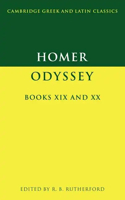 Homer: Odyssey Books XIX and XX - Paperback