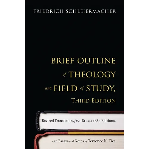 Brief Outline of Theology as a Field of Study - Paperback