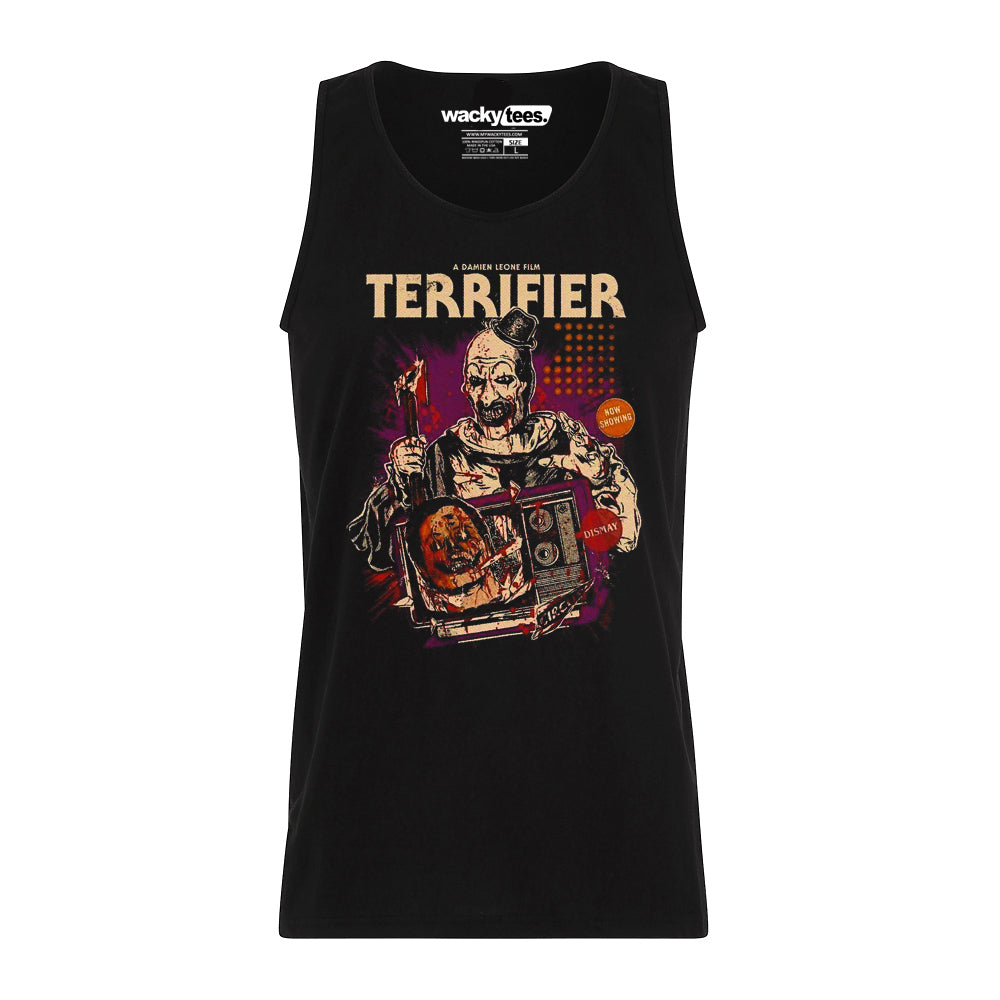 Terrifier Now Showing Dismay Terror Horror Halloween Graphic Tee Shirt