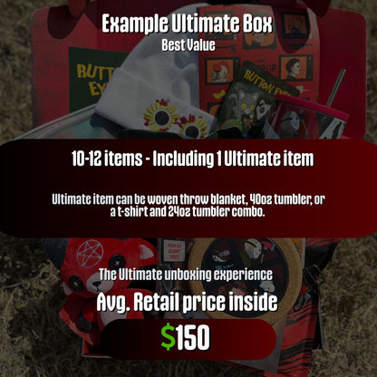 The Horror Mystery Box - 3 Sizes