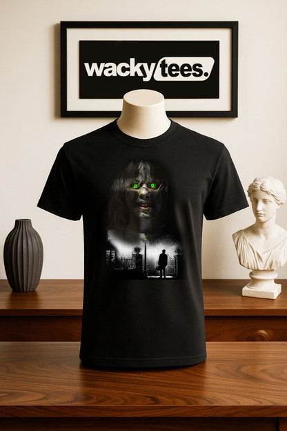 The Exorcist Cross Horror Terror Halloween Graphic Tee Shirt