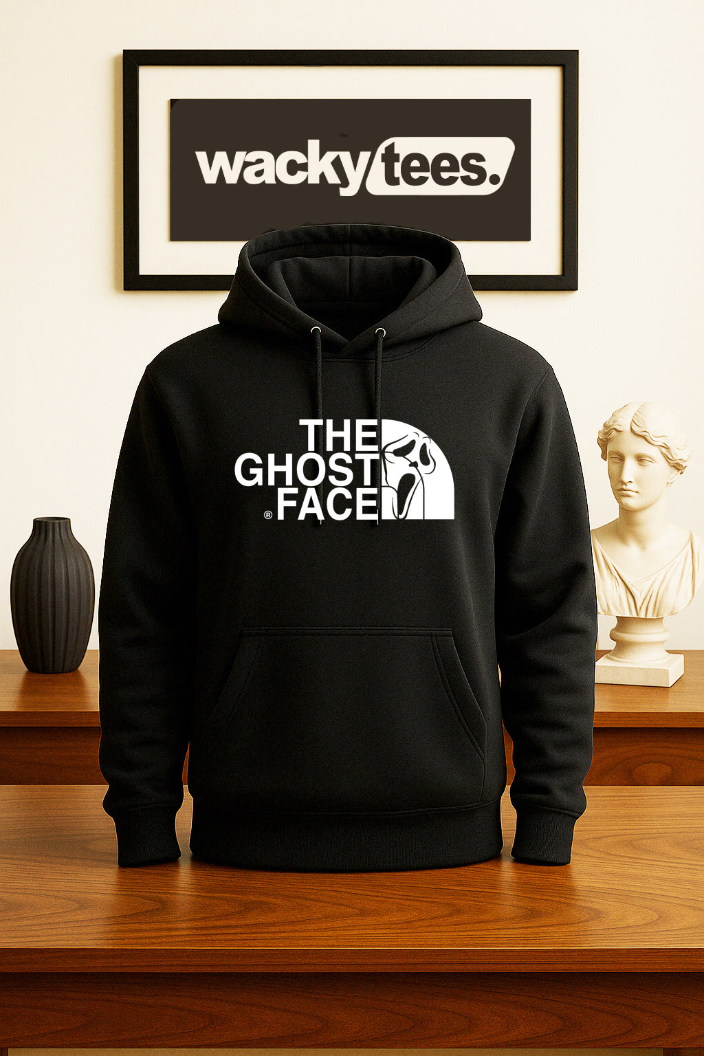 The Ghost Face Horror Scream Terror Halloween Graphic Tee Shirt