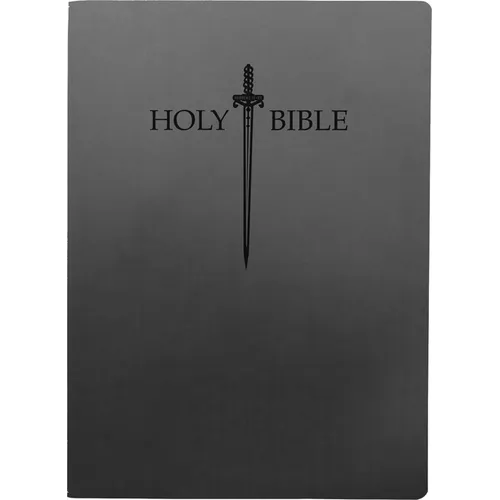 Kjver Sword Holy Bible, Large Print, Black Ultrasoft, Thumb Index: (King James Version Easy Read, Red Letter) - Leather