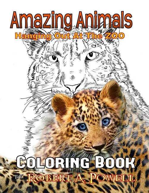 Amazing Animals: Coloring Book - Paperback