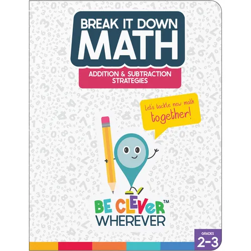 Break It Down Addition & Subtraction Strategies Reference Book - Paperback