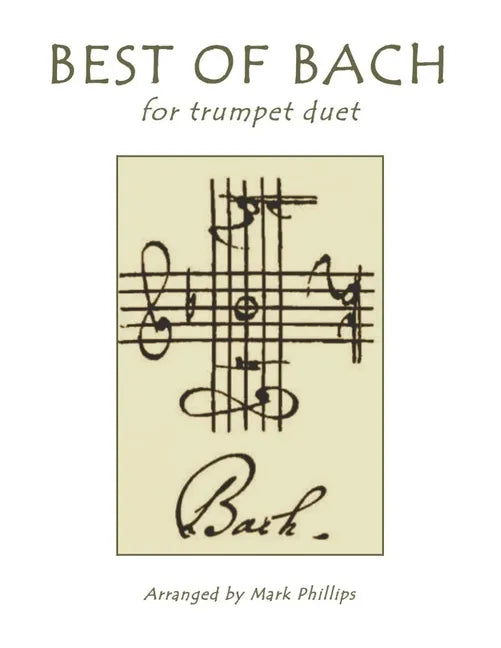 Best of Bach for Trumpet Duet - Paperback