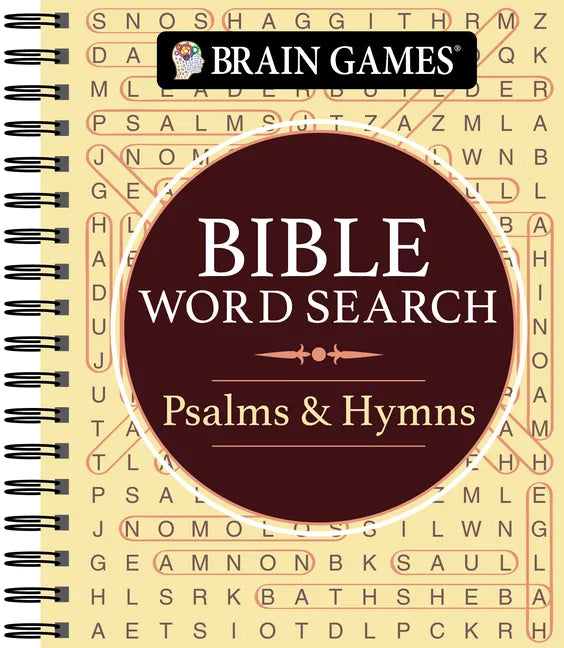 Brain Games - Bible Word Search: Psalms and Hymns - Spiral